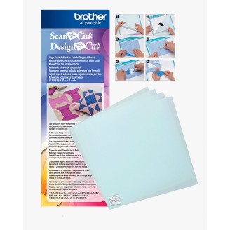 Brother CASTBL2 ScanNCut High Tack Adhesive Fabric Support sheet 