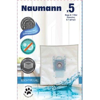 Naumann Bosch Type G All Σακούλες για Ηλεκτρική Σκούπα