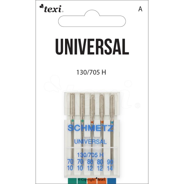 TEXI UNIVERSAL 130/705 H 2x70 2x80 1x90 Βελόνες γενικής χρήσης